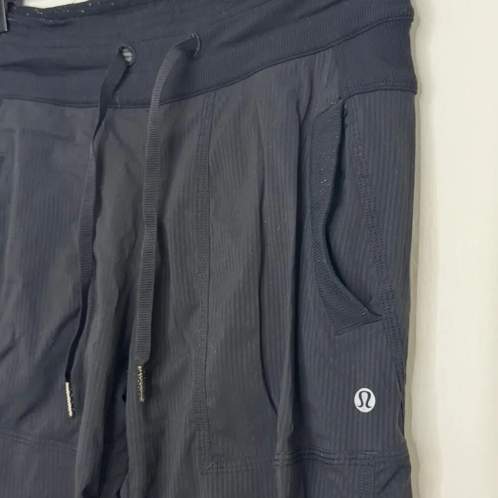 Lululemon Studio Pants II Lined Mid-Rise Black Size 4